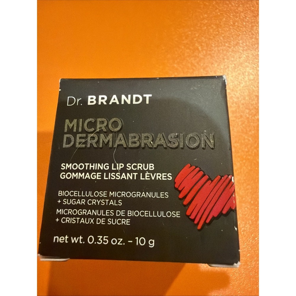 Dr. Brandt Microdermabrasion Smoothing Lip Scrub Exfoliator 0.35 oz/10g